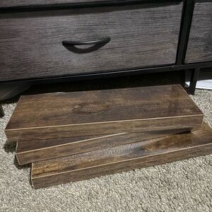 Rustic Wooden Shelves